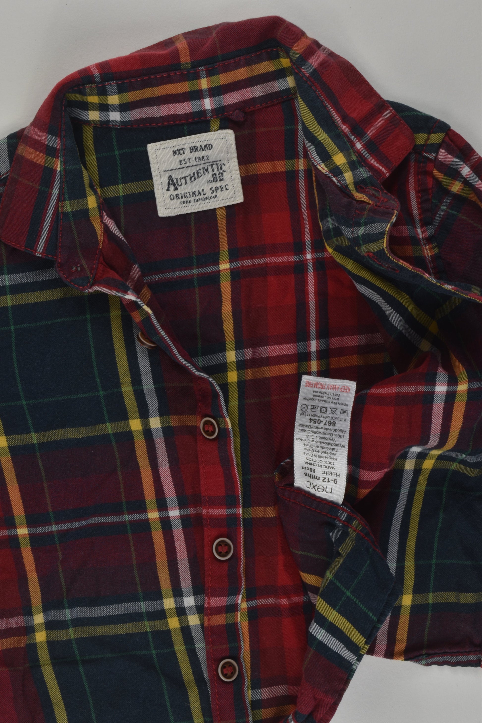 Next Size 0 Checked Casual Shirt