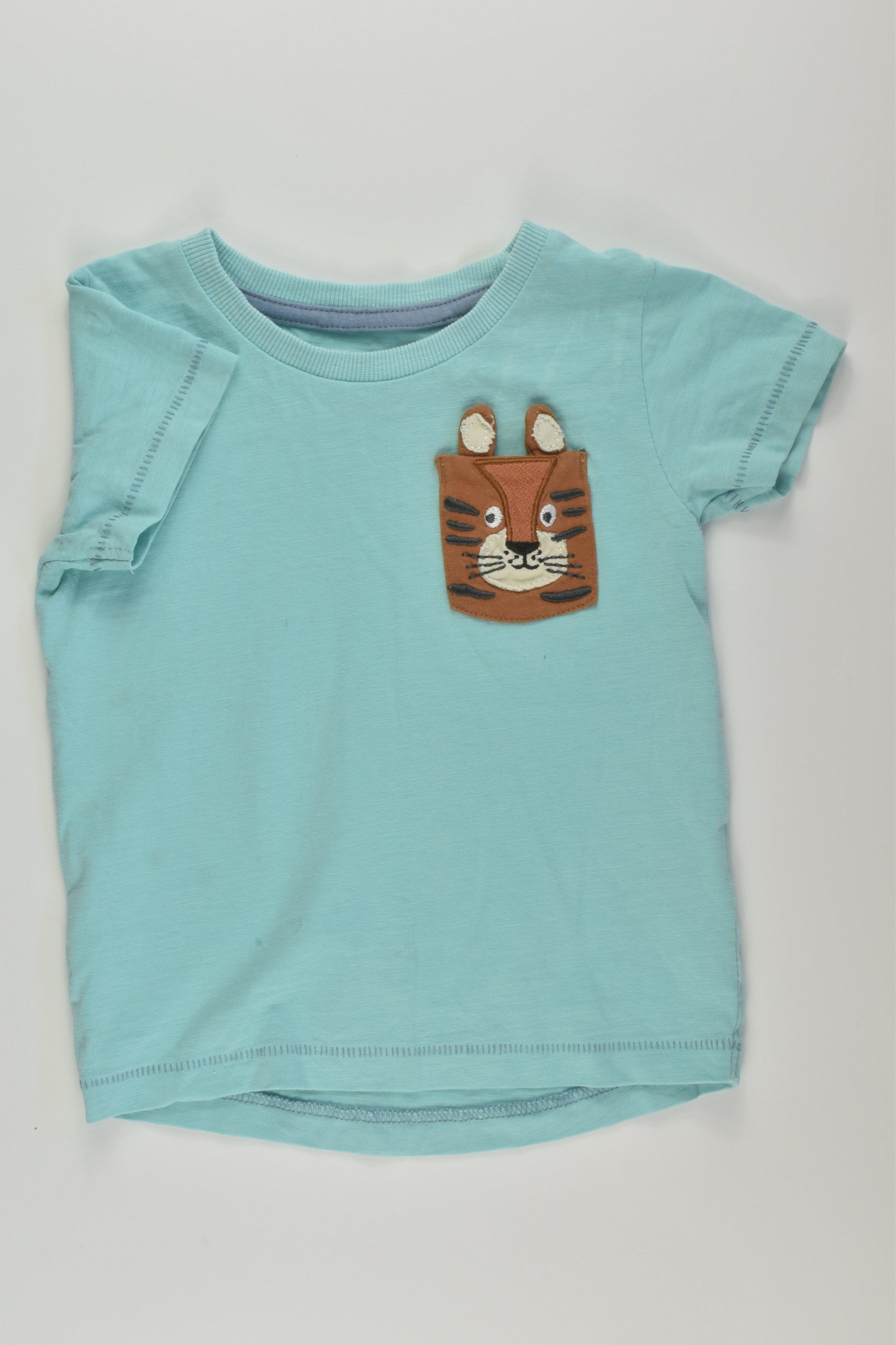 Next Size 0 Tiger Pocket T-shirt