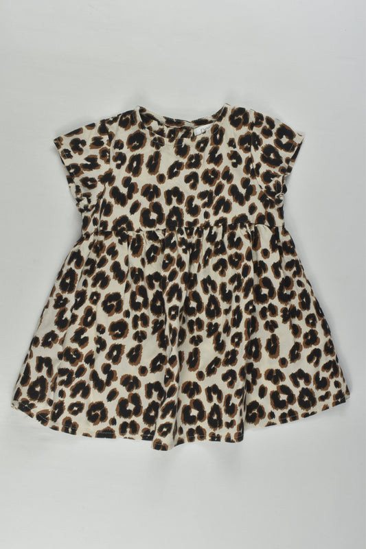 Next Size 00 (3-6 months) Leopard Print Dress