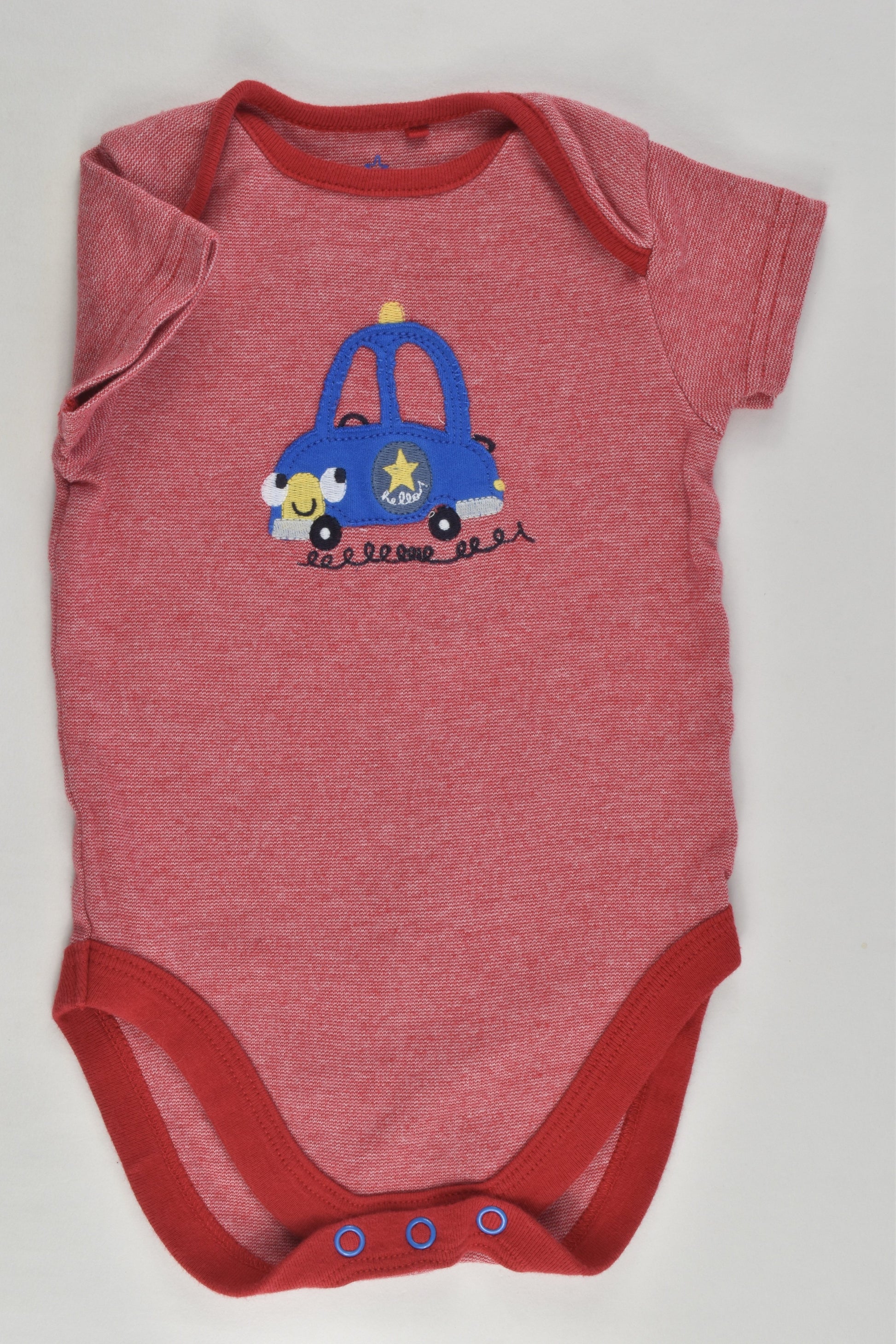 Next Size 00 (3-6 months) Police Car Bodysuit