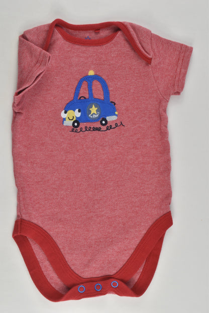 Next Size 00 (3-6 months) Police Car Bodysuit