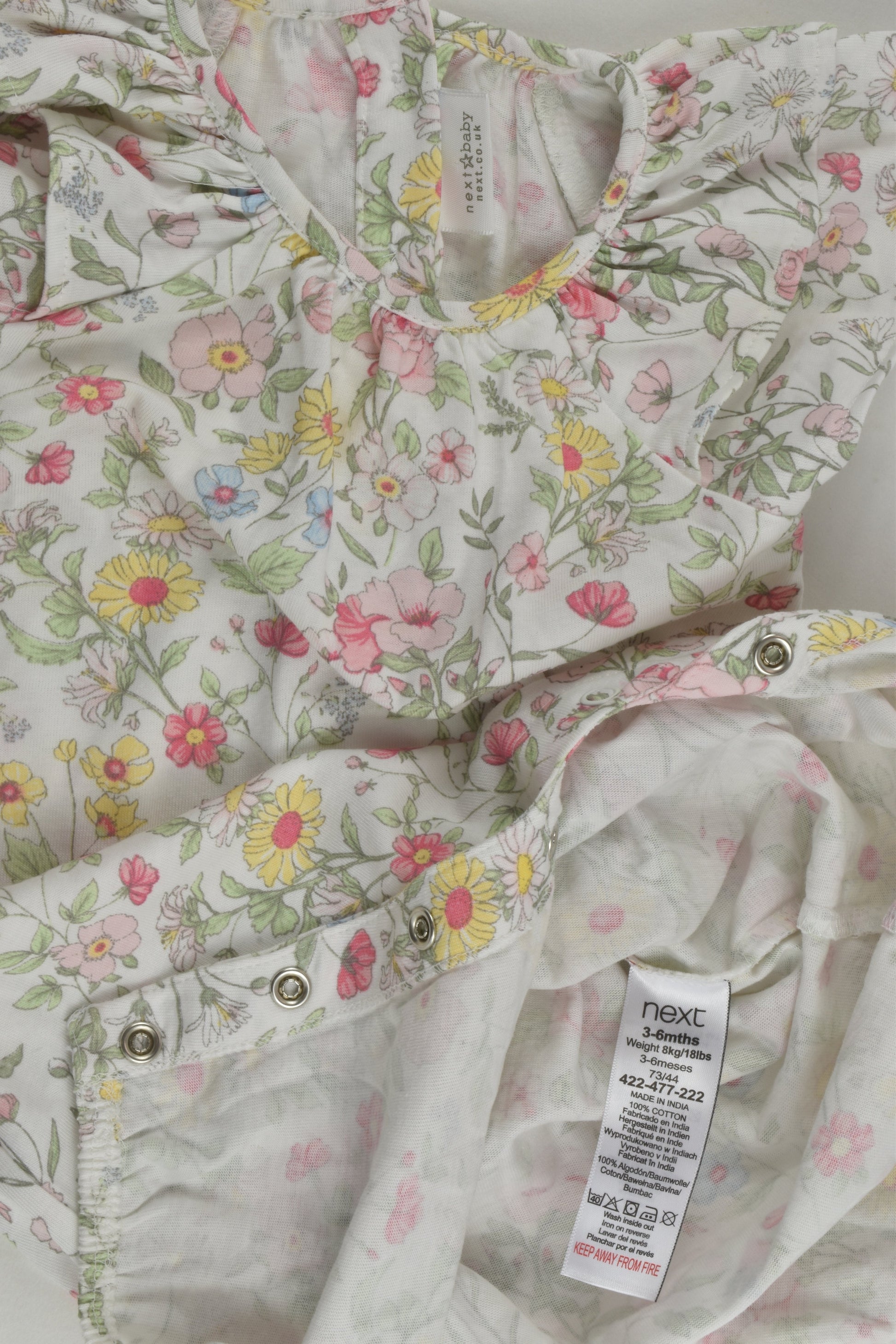 Next Size 00 Floral Romper