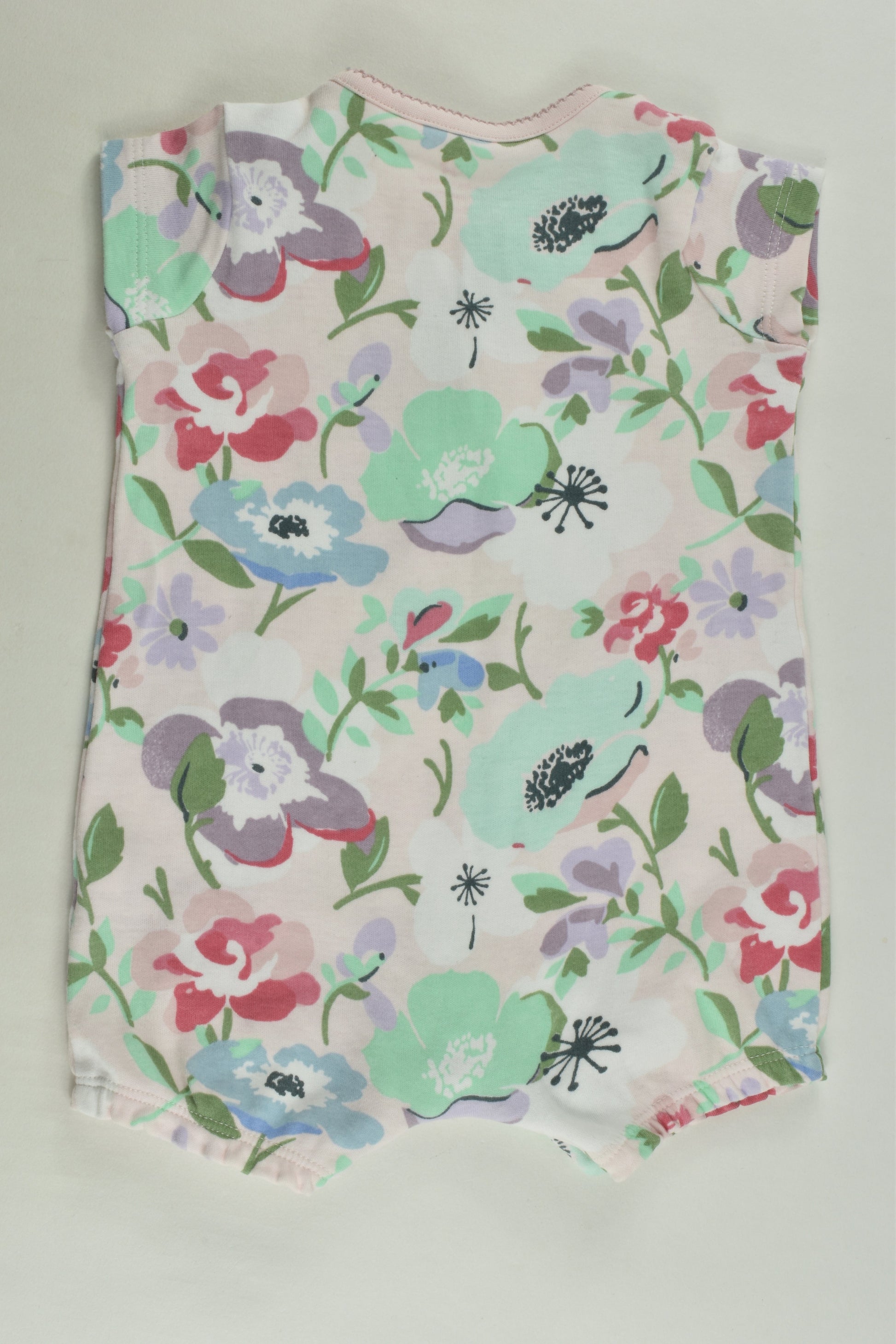 Next Size 000 Floral Short Romper