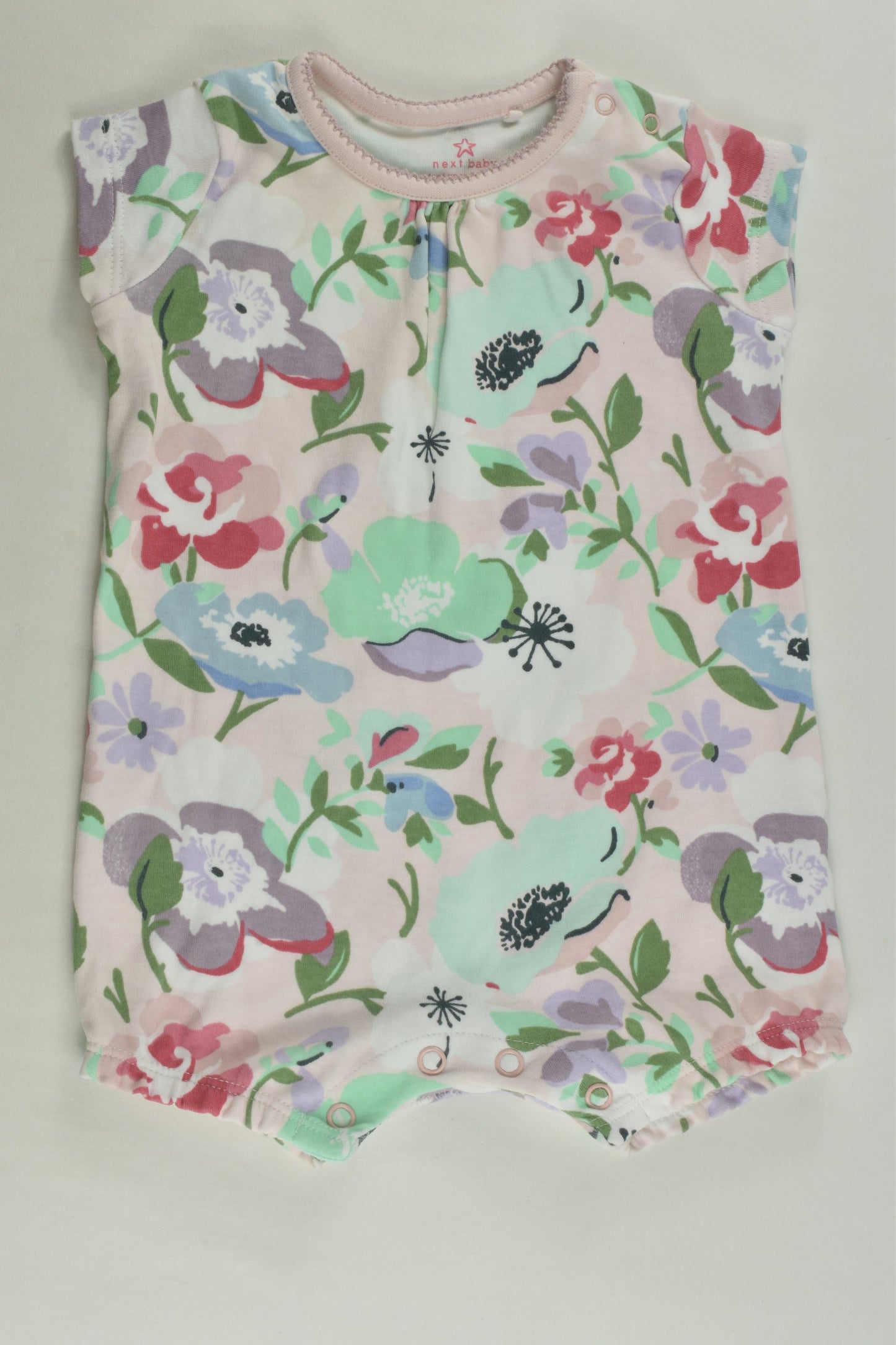 Next Size 000 Floral Short Romper