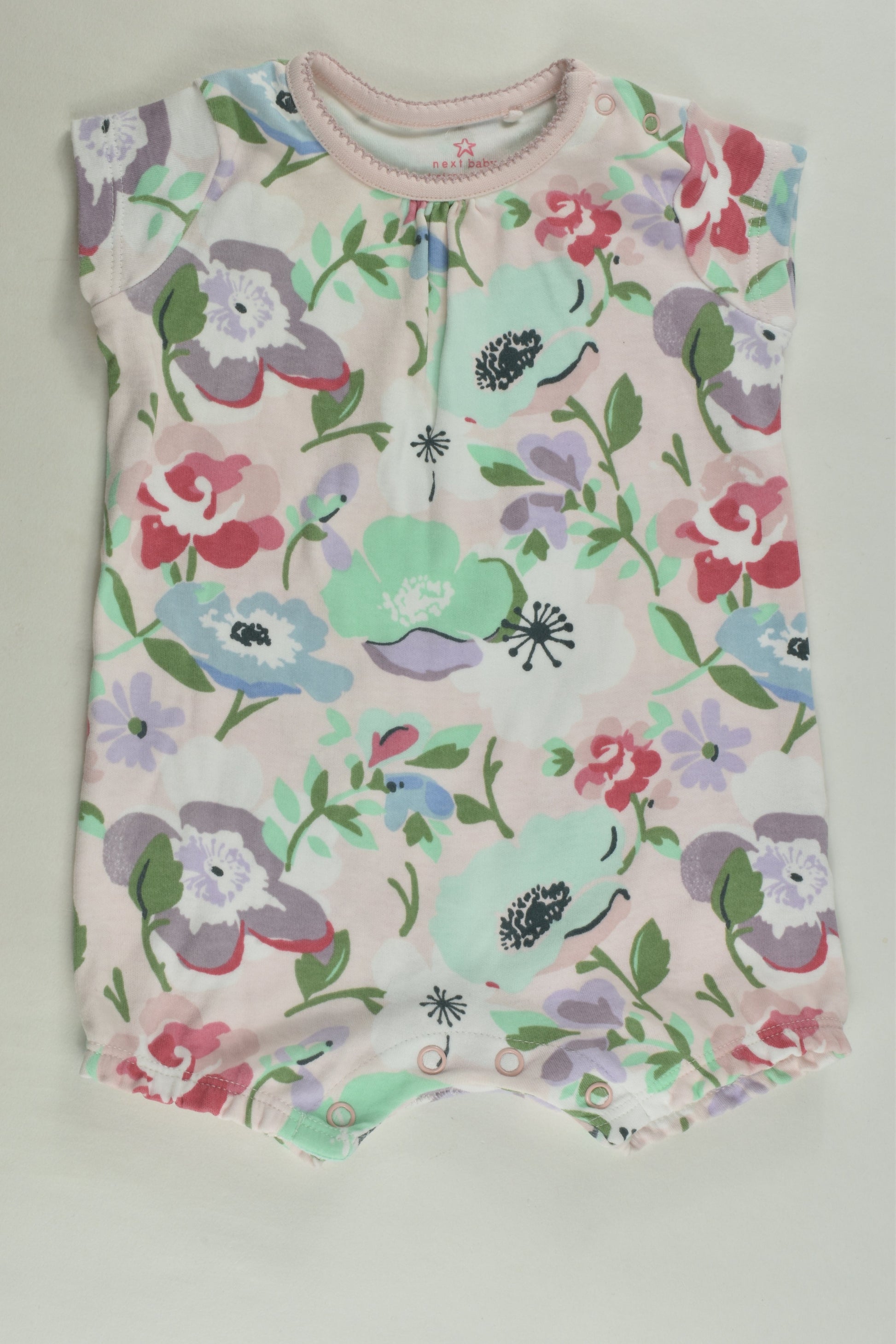 Next Size 000 Floral Short Romper