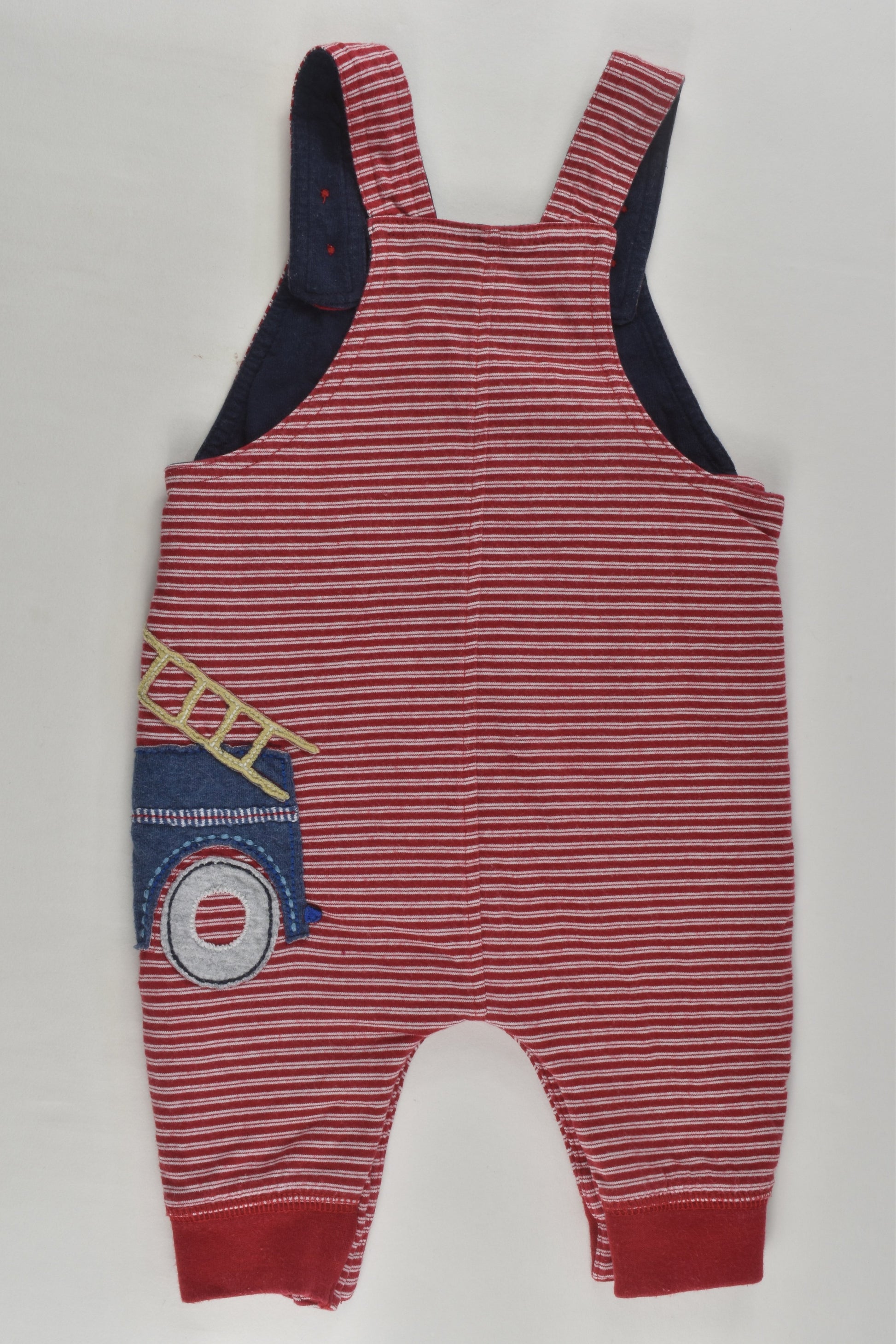 Next Size 000 Lined Fire Engine Overalls