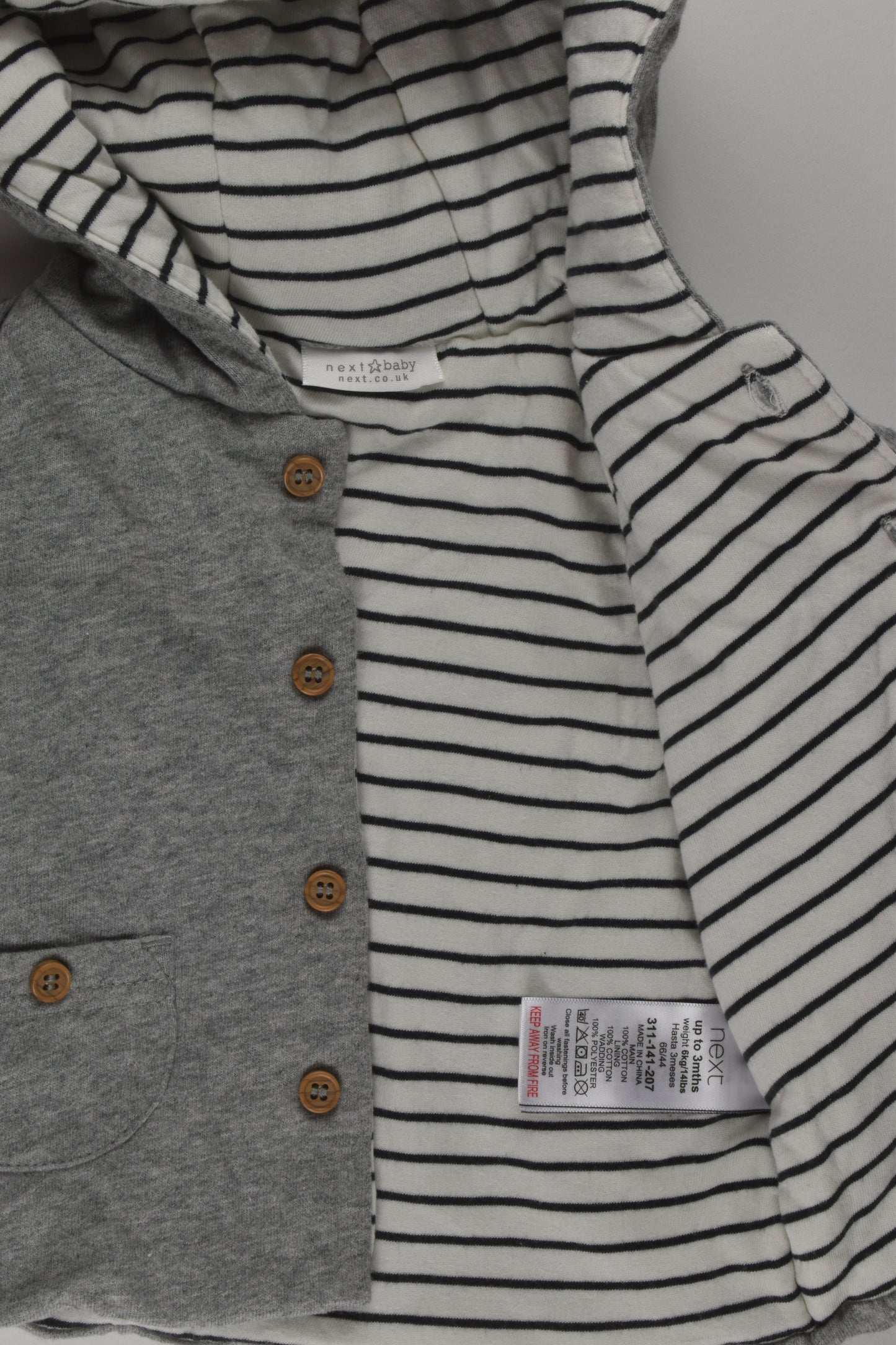 Next Size 000 Padded Jumper