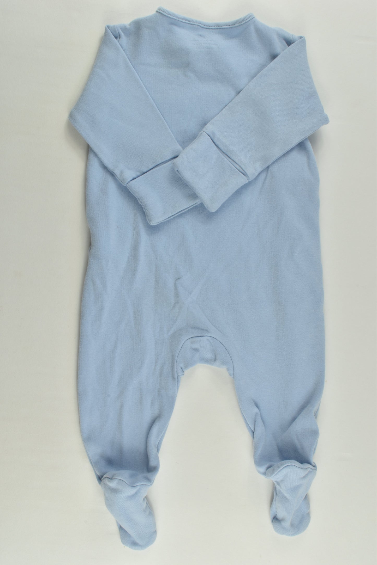 Next Size 000 (Up to 3 months) Nautical Dog Footed Romper