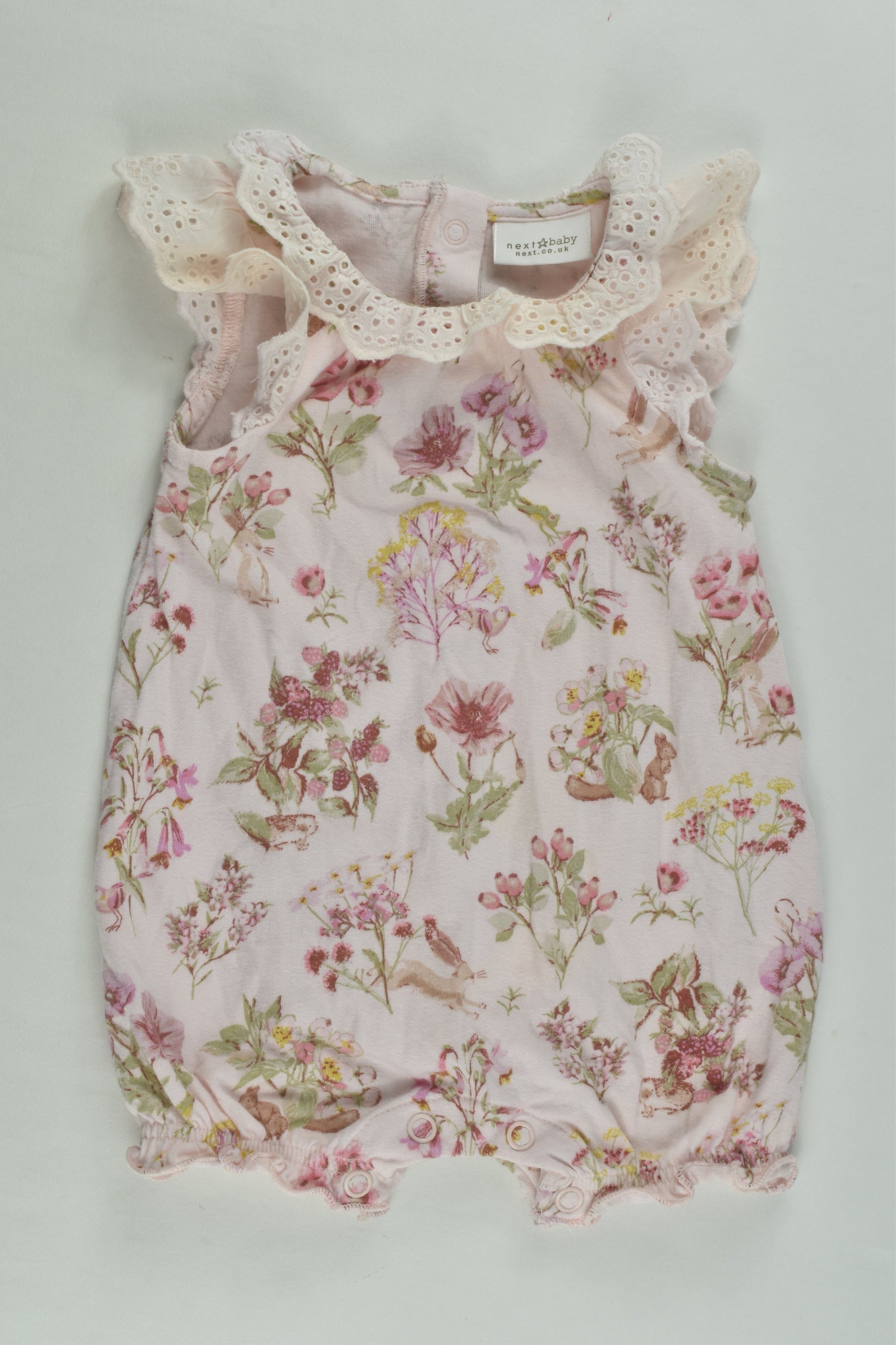 Next Size 0000 Floral Short Romper