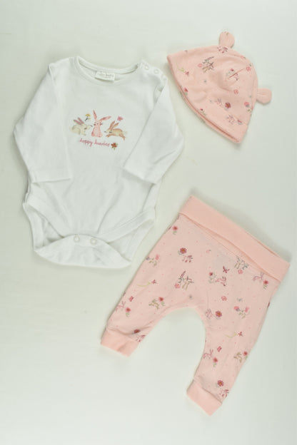 Next Size 0000 'Happy Bunnies' Outfit