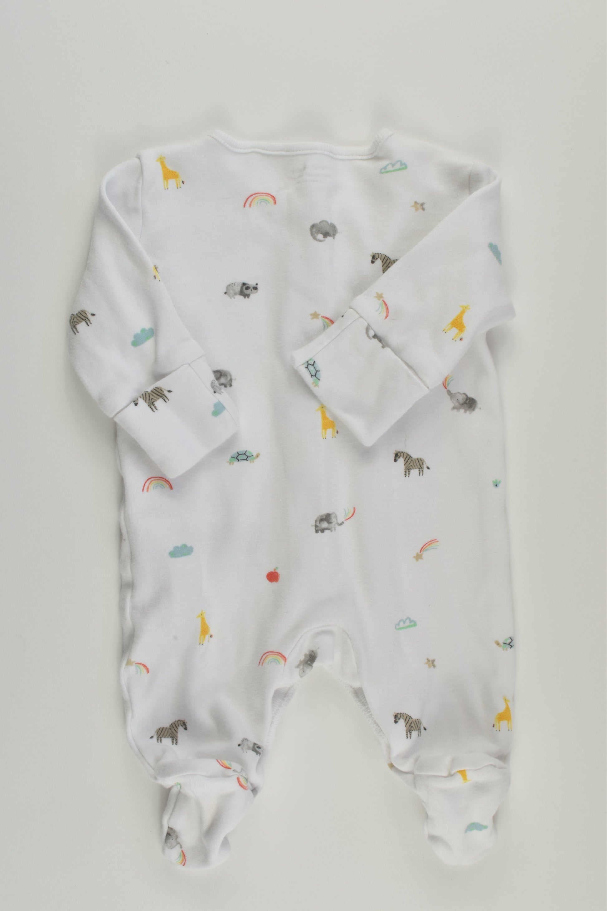 Next Size 0000 Organic Romper