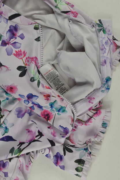 Next Size 1 Floral Rashie Suit