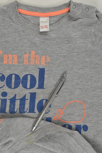 Next Size 1 'I'm The Cool Little Brother' T-shirt