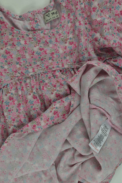 Next Size 2-3 (98 cm) Floral Viscose Dress