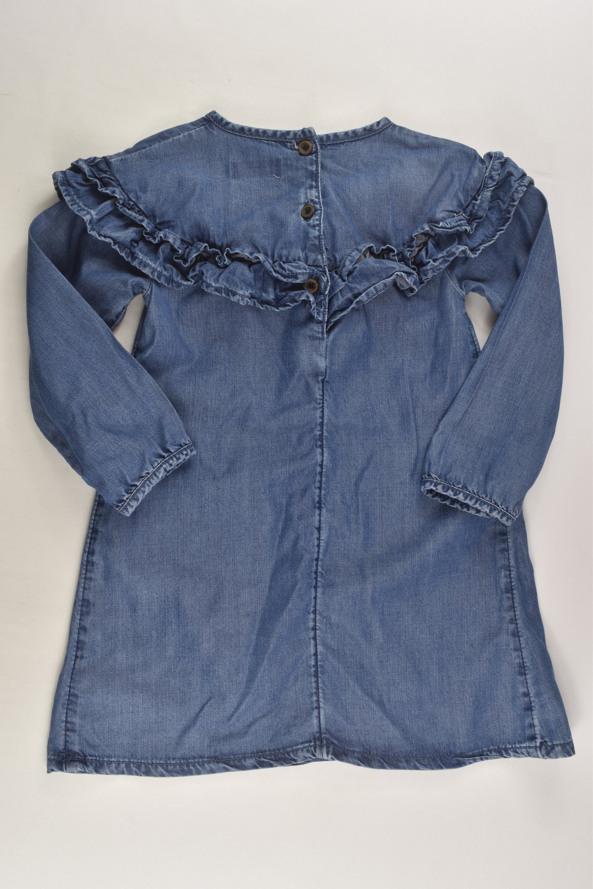 Next Size 2-3 (98 cm) Lightweight Denim Dress