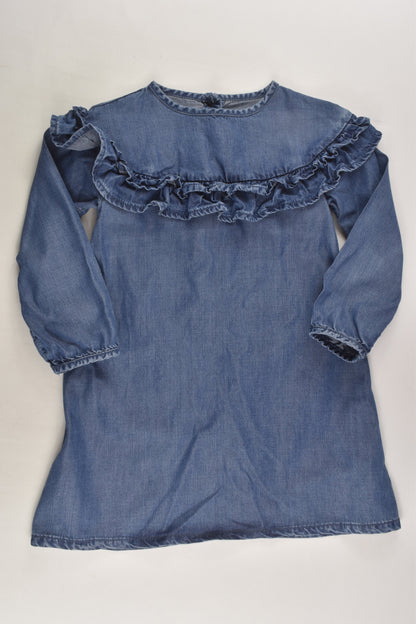 Next Size 2-3 (98 cm) Lightweight Denim Dress