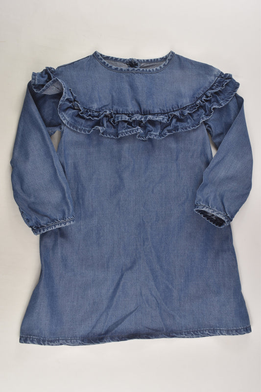 Next Size 2-3 (98 cm) Lightweight Denim Dress