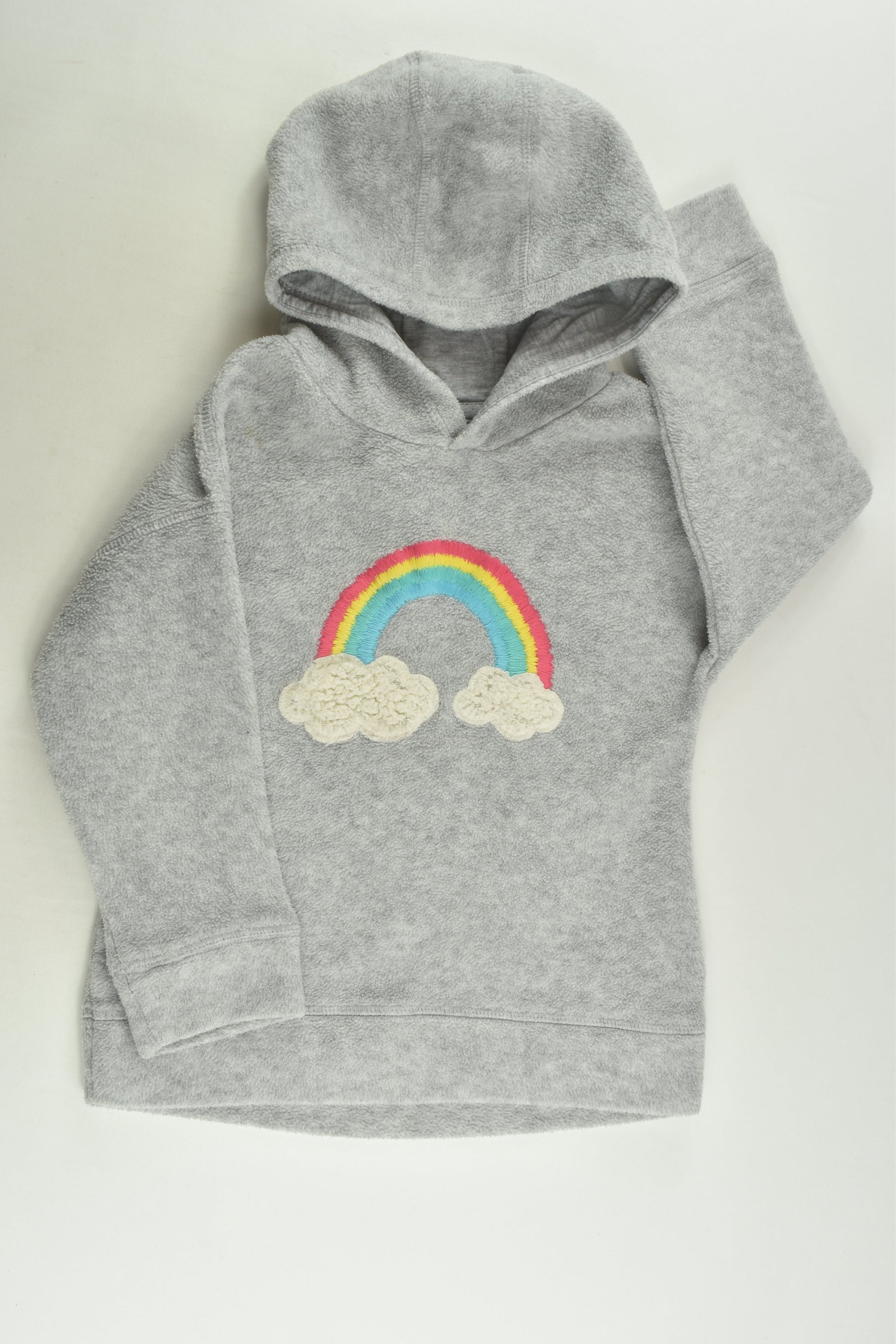 Next Size 2-3 (98 cm) Rainbow Fleece Jumper