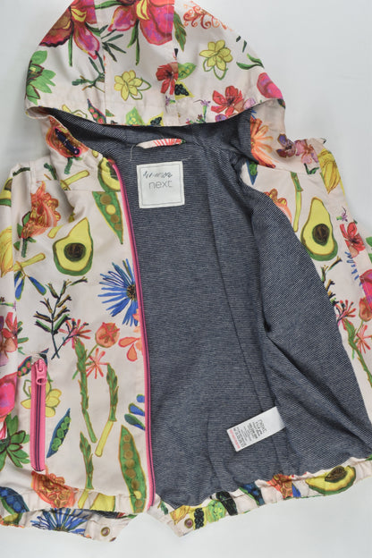 Next Size 2 (92 cm) Avocados and Flowers Lined Jacket