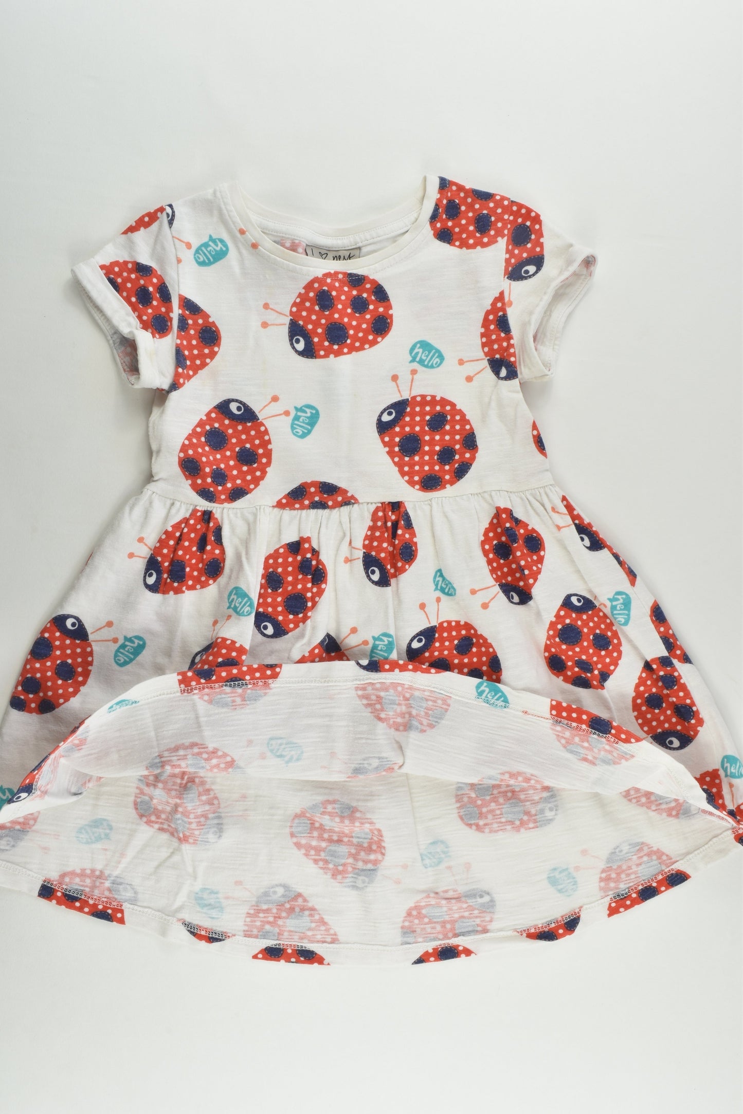 Next Size 2 Ladybird Dress