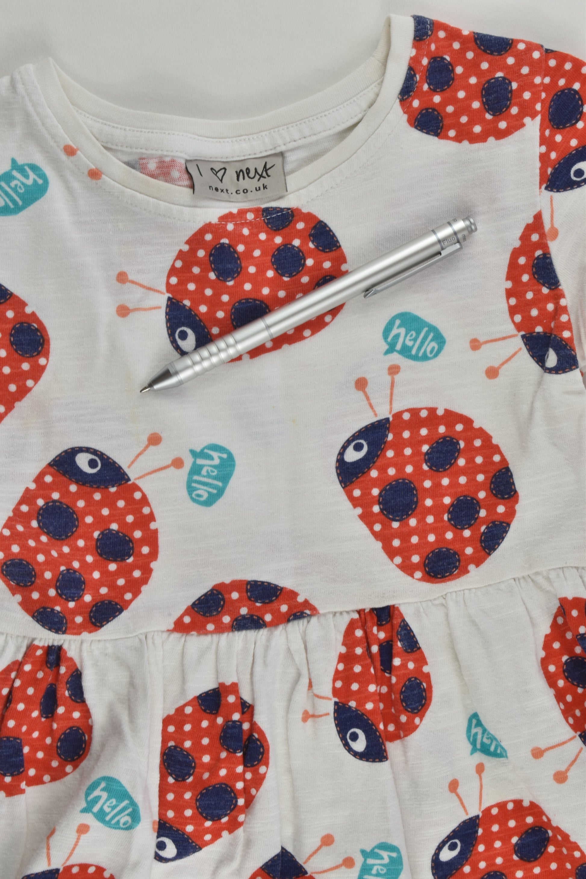Next Size 2 Ladybird Dress