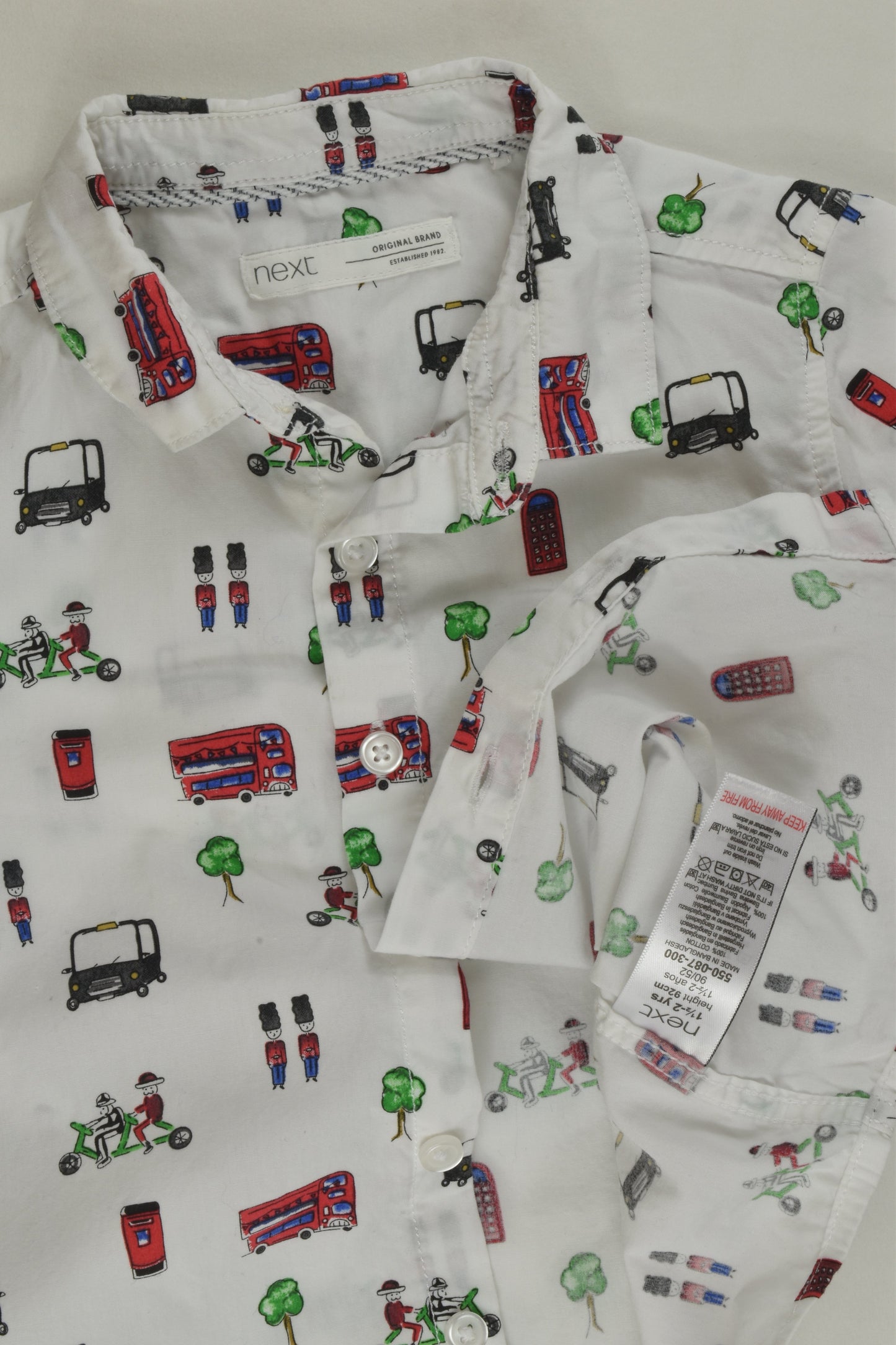 Next Size 2 London Bus T-shirt