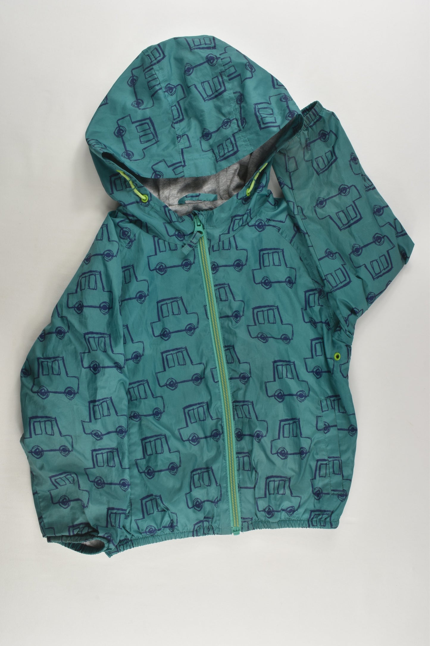 Next Size 3-4 (104 cm) Cars Lined Jacket
