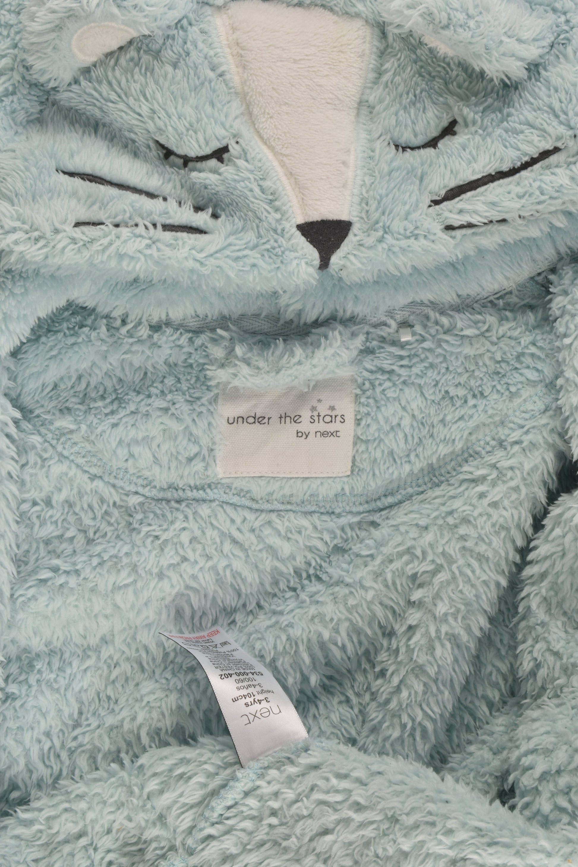 Next Size 3-4 Cat Dressing Gown