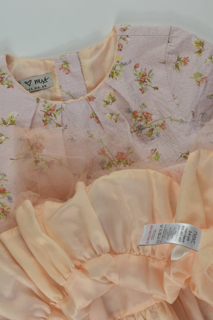 Next Size 3-4 Lined Dress