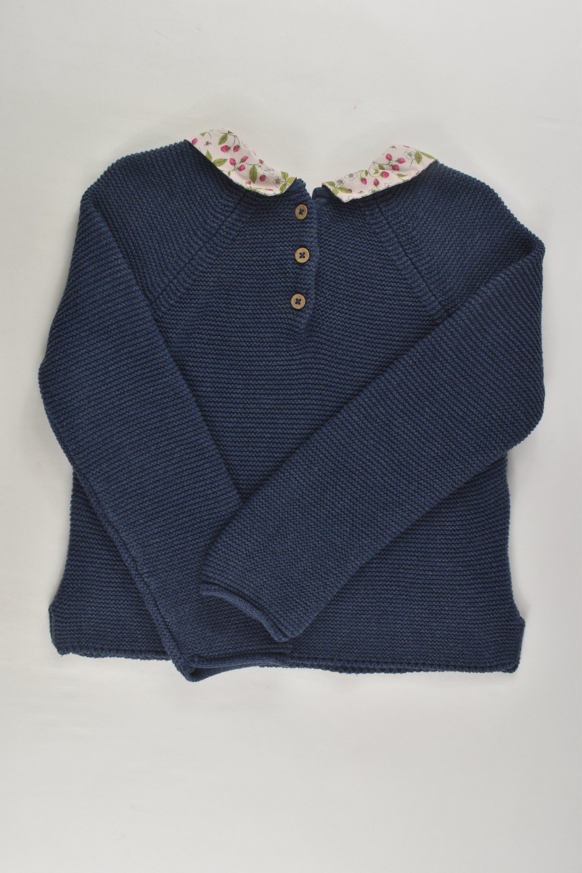 Next Size 3-4 Peter Pan Collar Knit Jumper