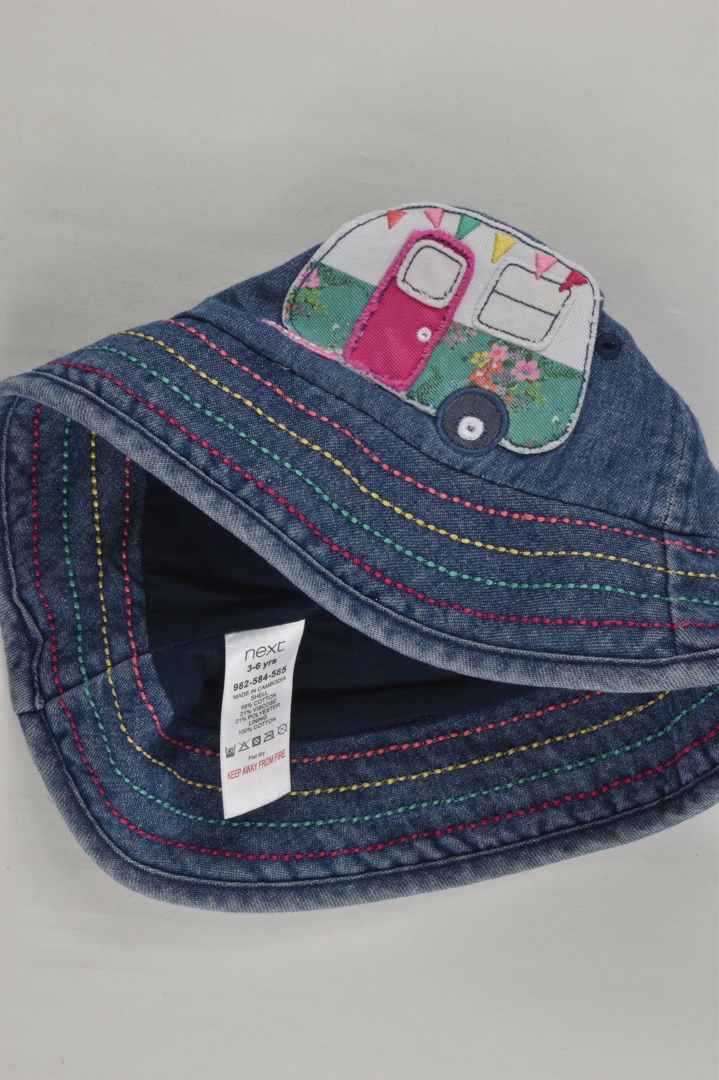 Next Size 3-6 Denim Hat