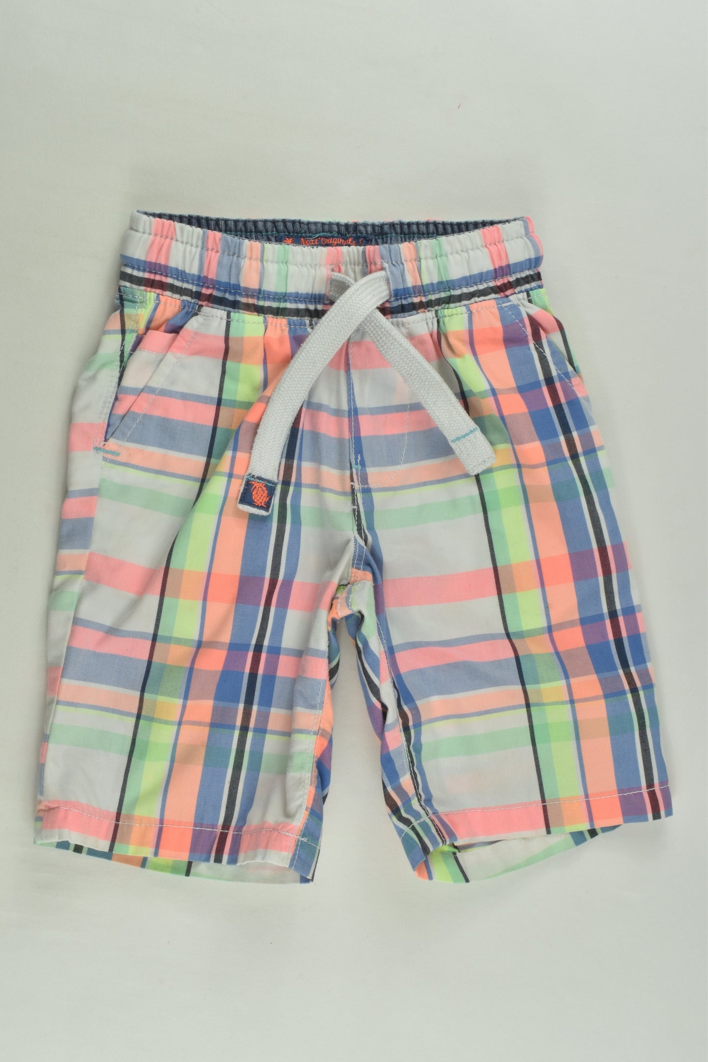 Next Size 3 Checked Shorts