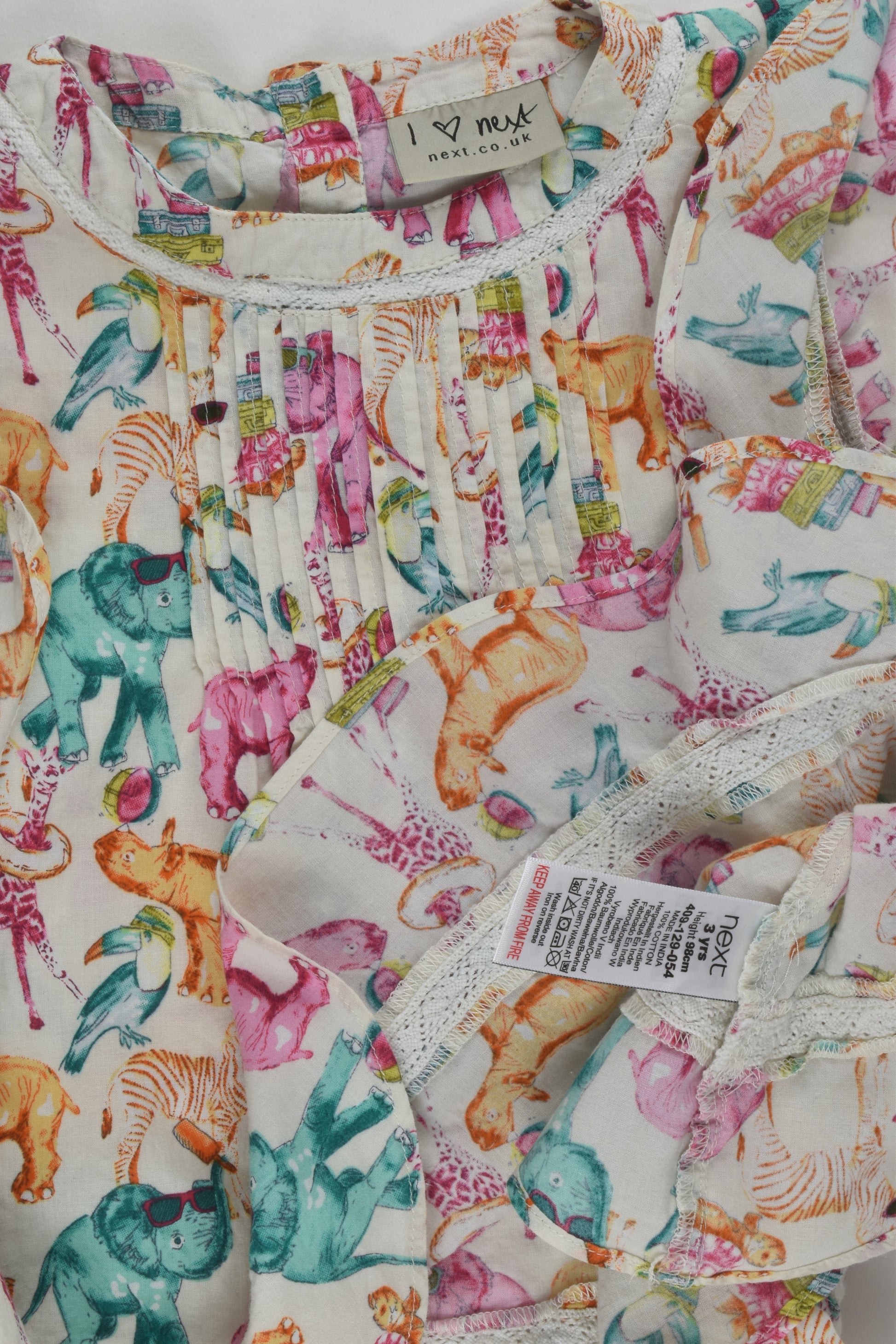 Next Size 3 Holiday Animals Blouse