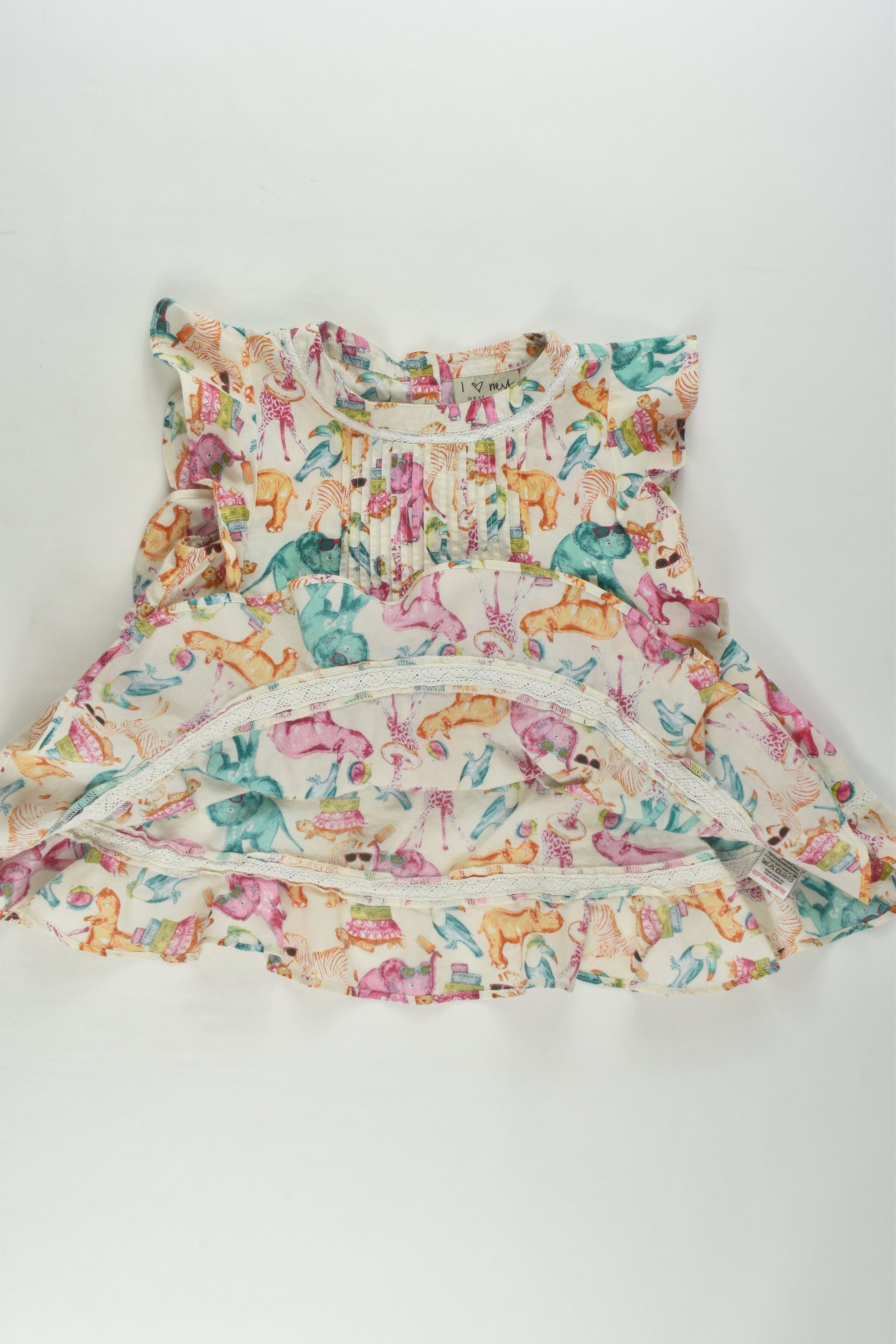 Next Size 3 Holiday Animals Blouse