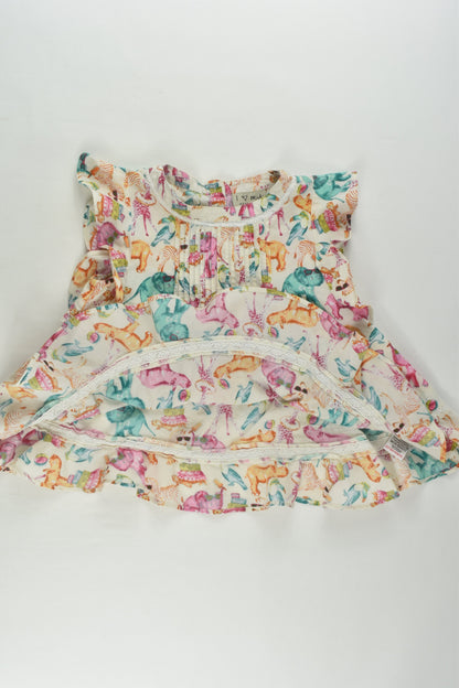 Next Size 3 Holiday Animals Blouse