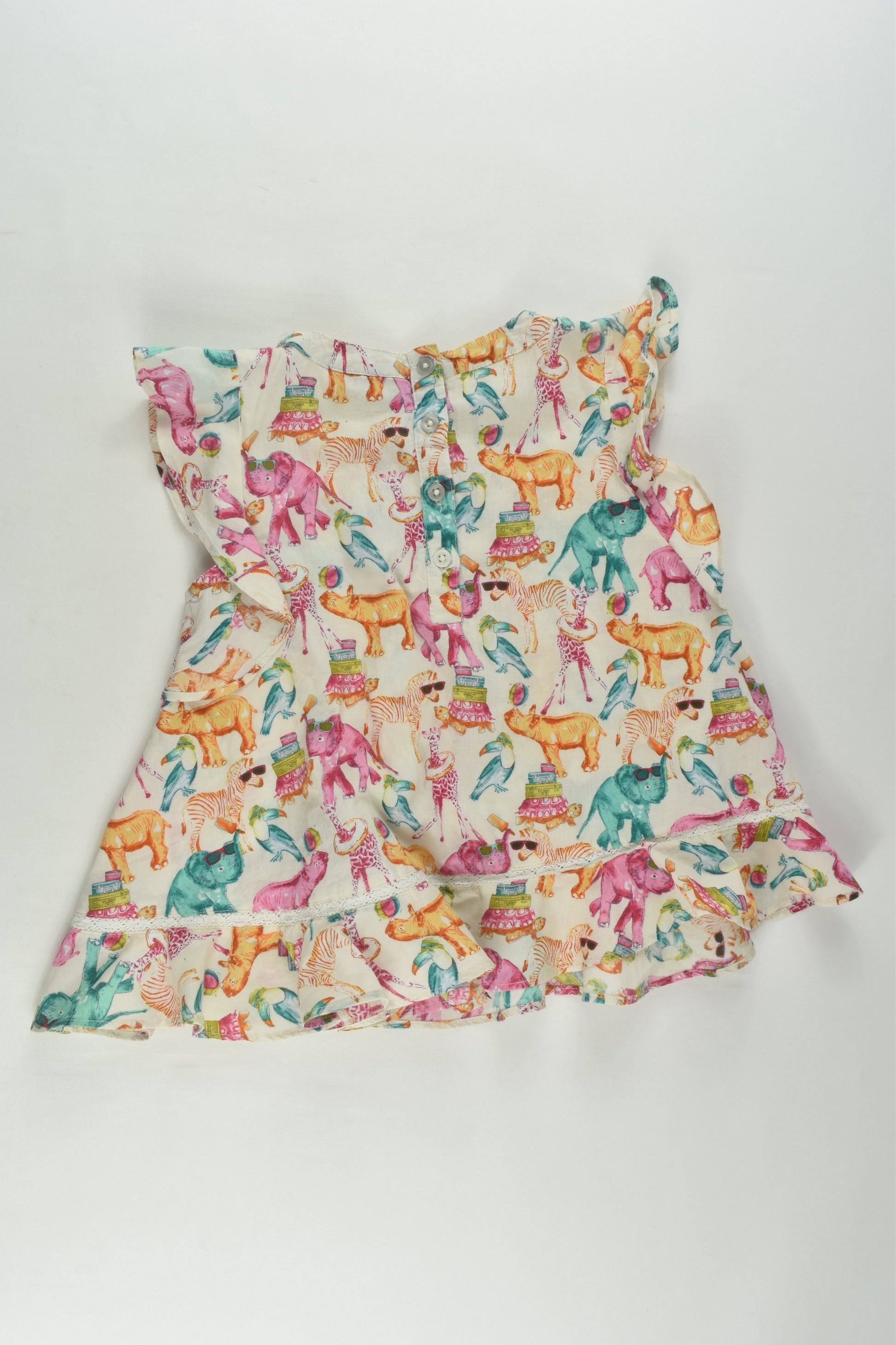 Next Size 3 Holiday Animals Blouse
