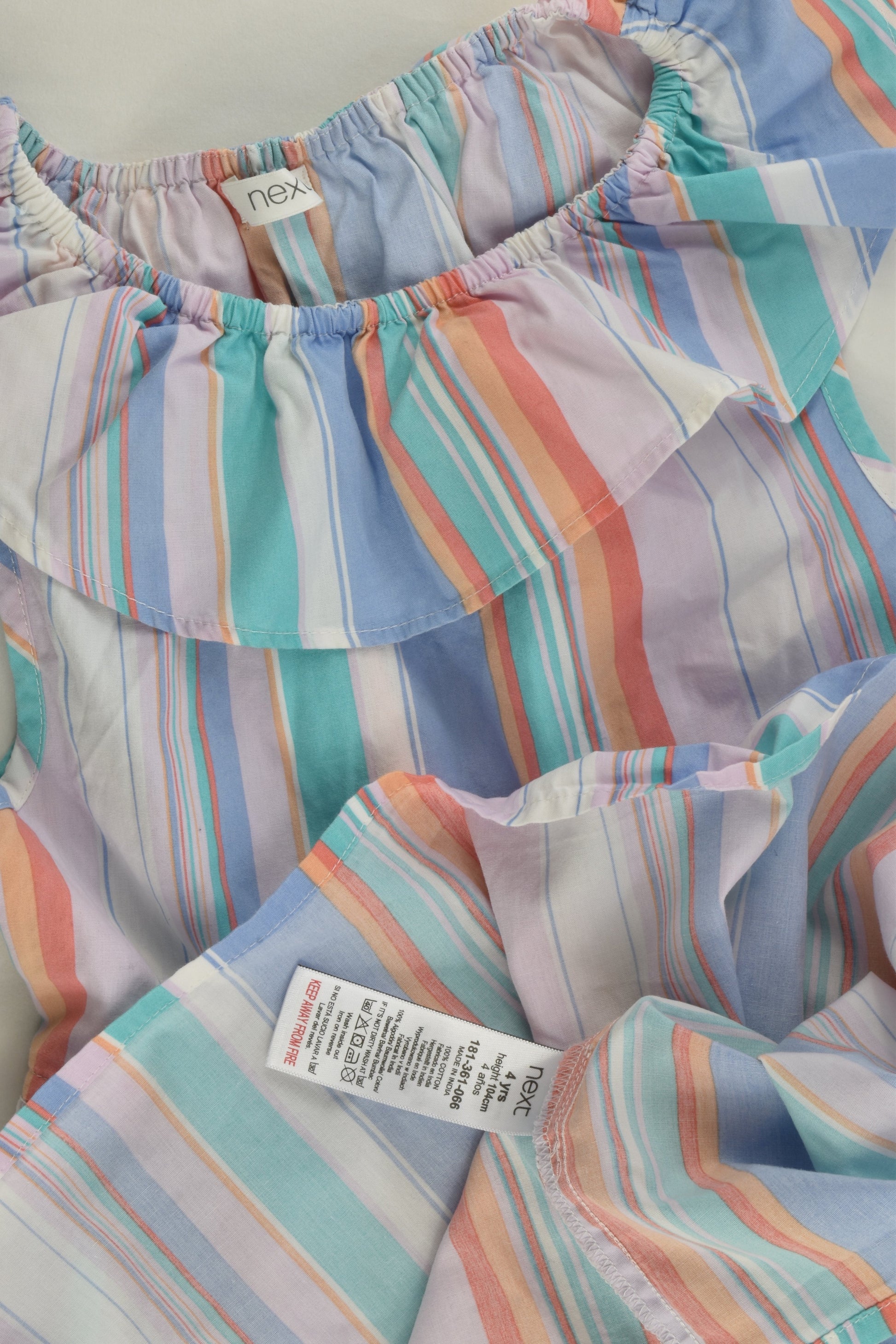 Next Size 4 (104 cm) Striped Dress