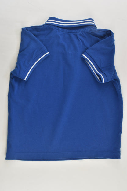 Next Size 4-5 (110 cm) Blue Polo Shirt