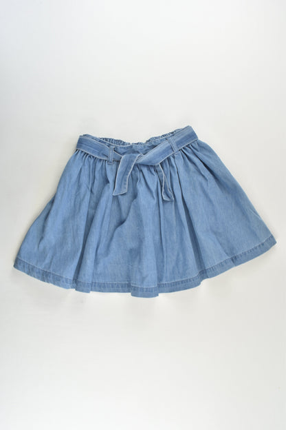 Next Size 4-5 (110 cm) Lightweight Denim Skirt