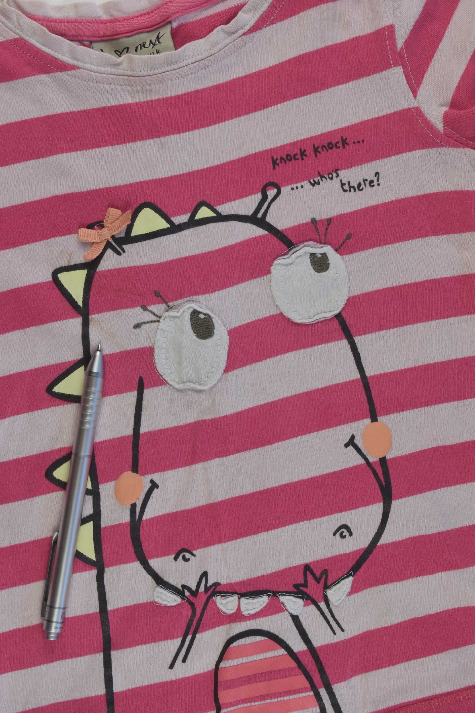 Next Size 4-5 Dinosaur T-shirt