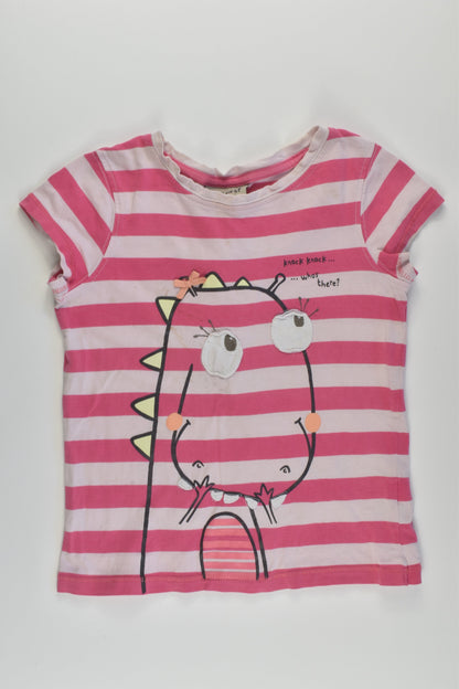 Next Size 4-5 Dinosaur T-shirt