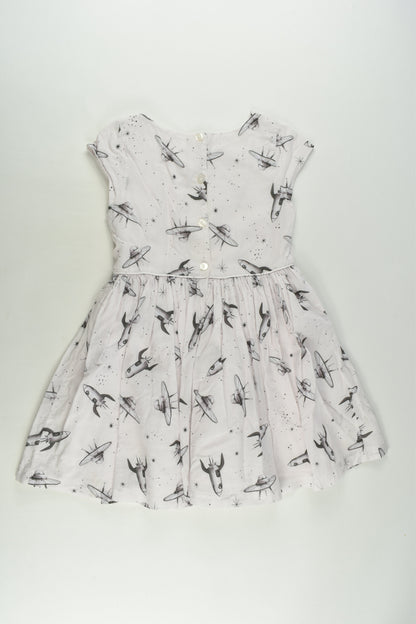 Next Size 4-5 Lined Space Dress