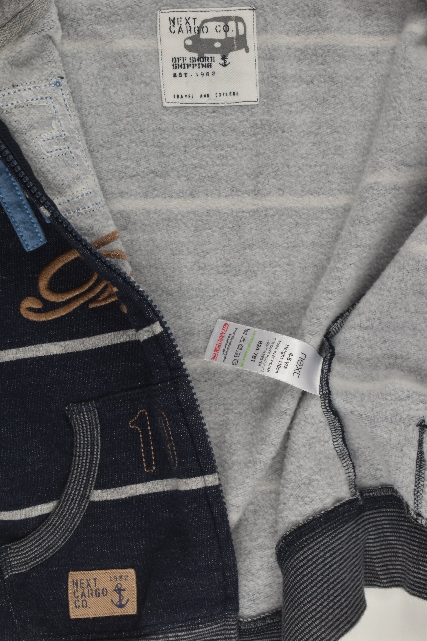 Next Size 4-5 Zip Jumper