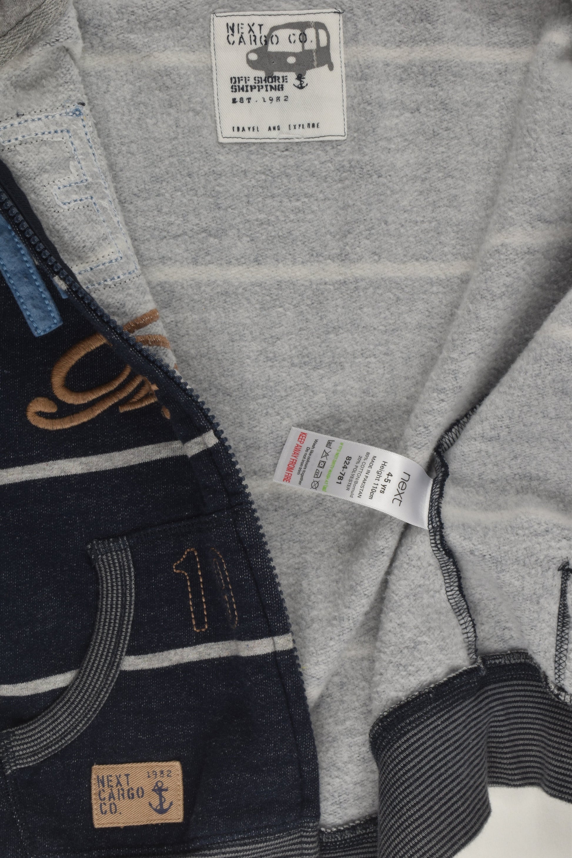 Next Size 4-5 Zip Jumper