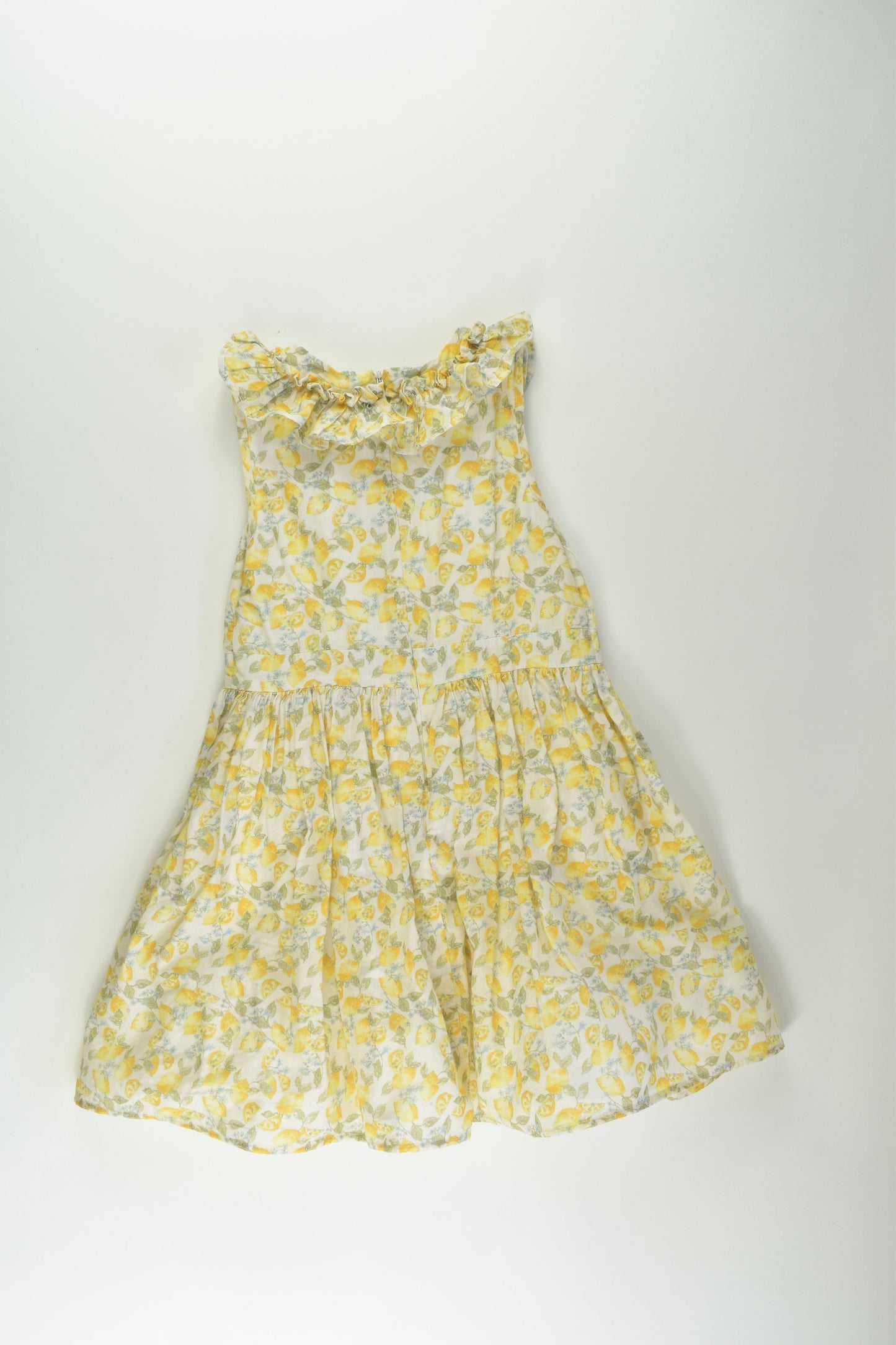 Next Size 4 Lined Lemon Dress