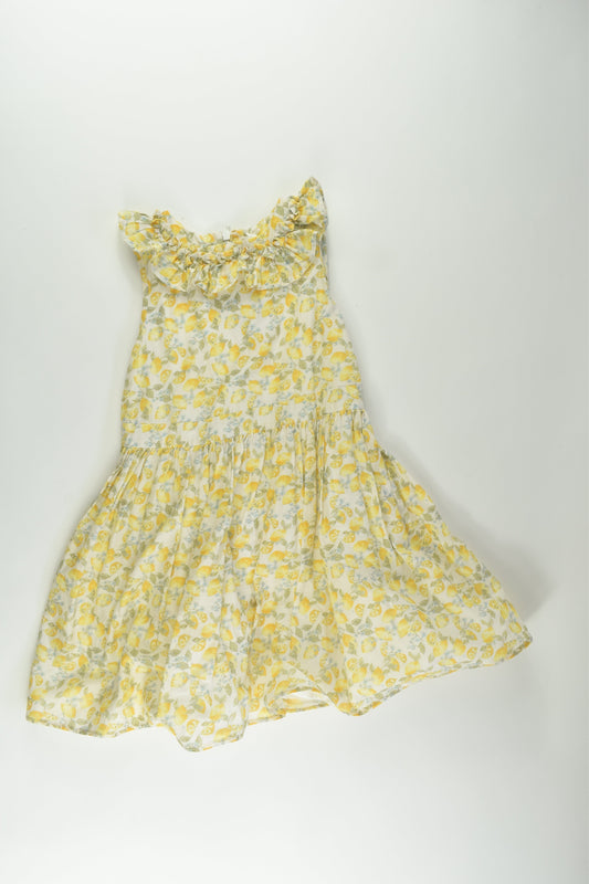 Next Size 4 Lined Lemon Dress