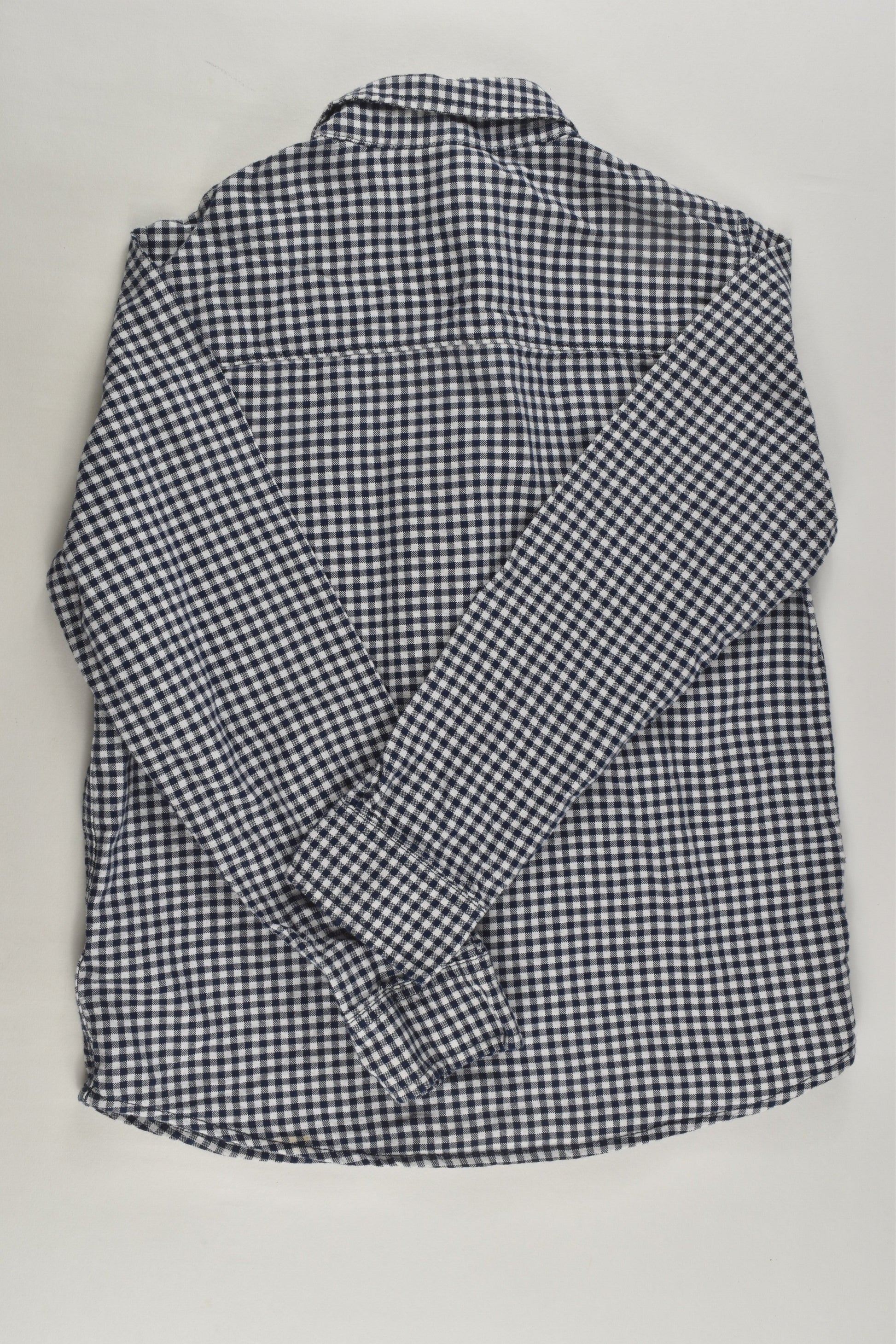 Next Size 5-6 (116 cm) Checked Linen-feel Shirt