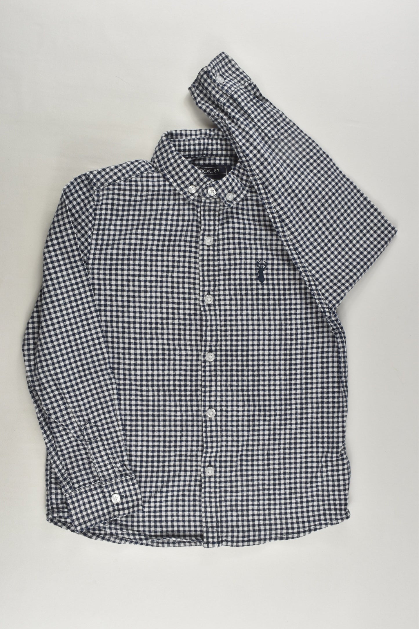 Next Size 5-6 (116 cm) Checked Linen-feel Shirt