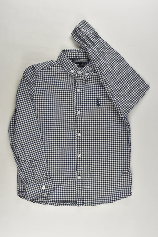 Next Size 5-6 (116 cm) Checked Linen-feel Shirt