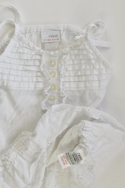 Next Size 5 Lace Detail Blouse